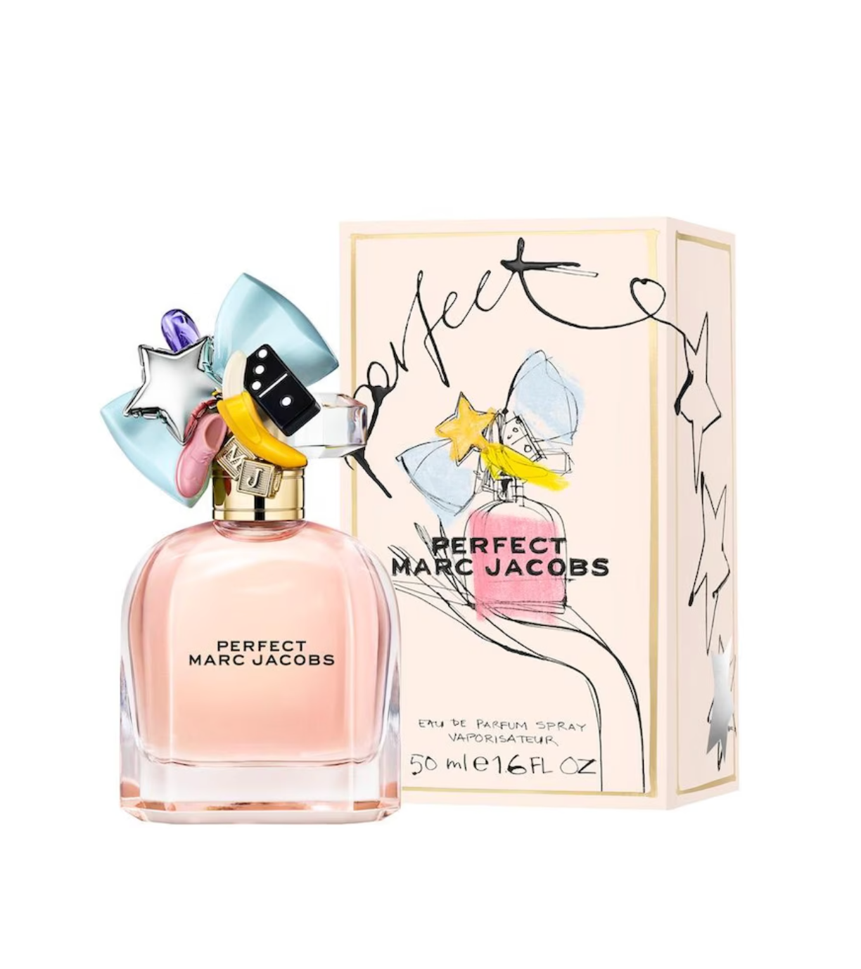 Marc Jacobs Perfect Eau de Parfum 50 ml – Damenparfum mit Rhabarber, Mandelmilch