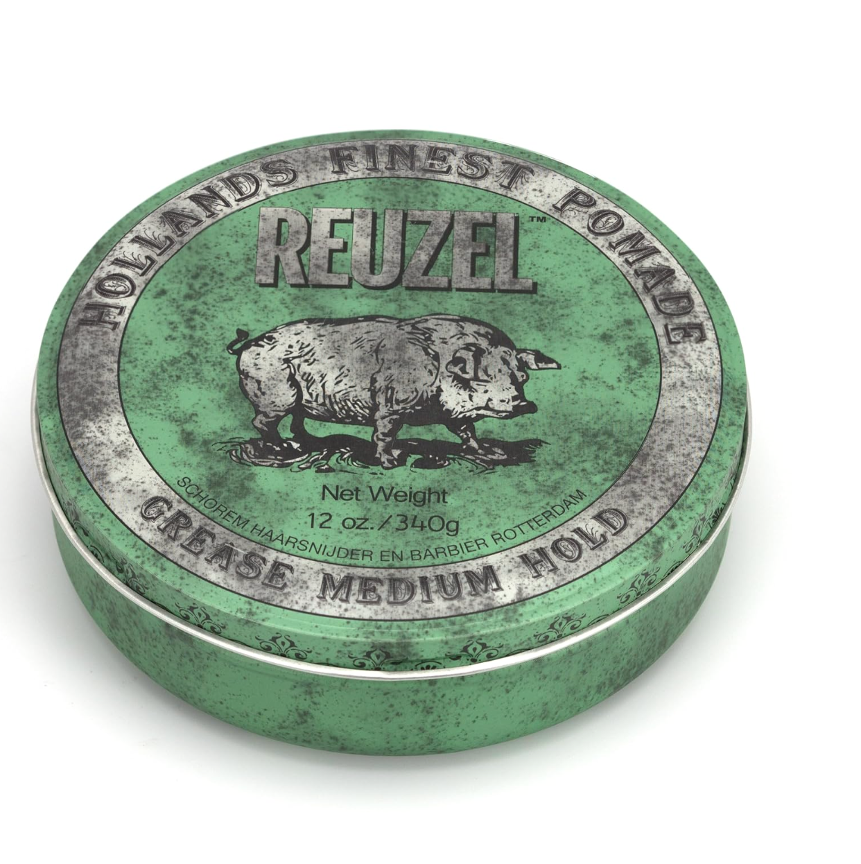 Reuzel Green Grease Medium Hold Pomade 340 g – Haarwax für Herren Styling
