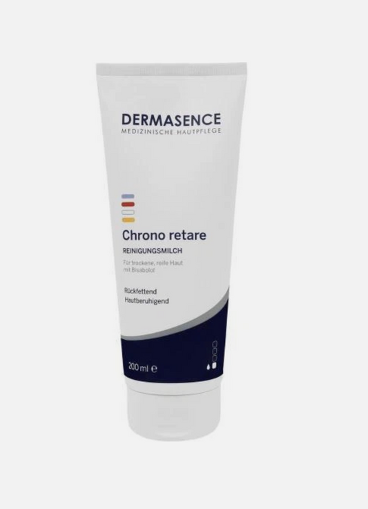DERMASENCE Chrono retare Reinigungsmilch 200 ml – Sanfte Gesichtsreinigung