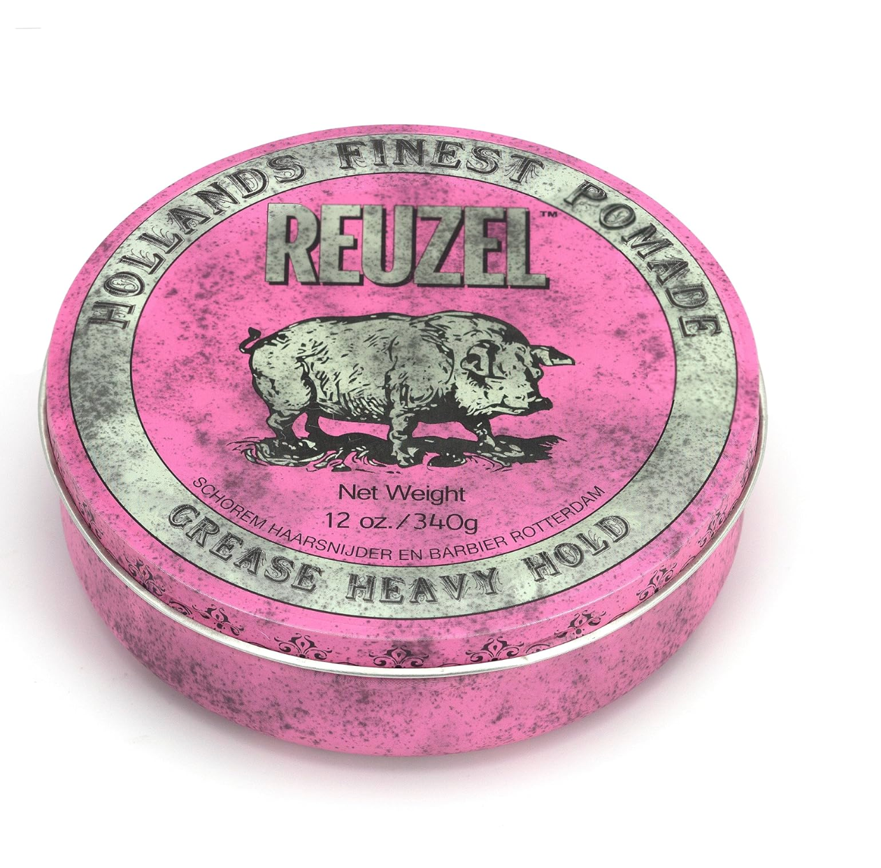 Reuzel Pink Grease Heavy Hold Pomade, Hair Holding Wax For Men, 340 g