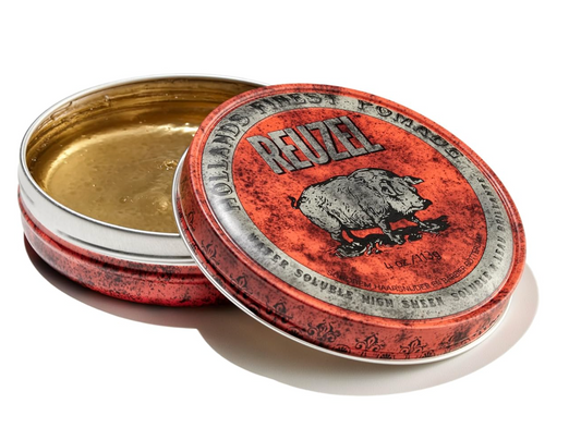 Reuzel Red Pomade 113 g – Mittel bis fester Halt, Haarwax für Herren