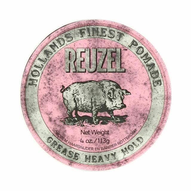 Reuzel Pink Grease Pomade 113 g – Heavy Hold Hair Wax für Herren